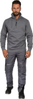 Leibw&auml;chter Flex-Line Zip-Sweater grau