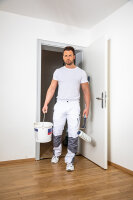 Leibwächter Flex-Line Bundhose mit Knietaschen weiss/grau