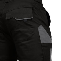 Leibwächter Flex-Line Bundhose schwarz/grau