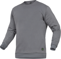 Leibwächter Classic-Line Rundhals-Sweater grau
