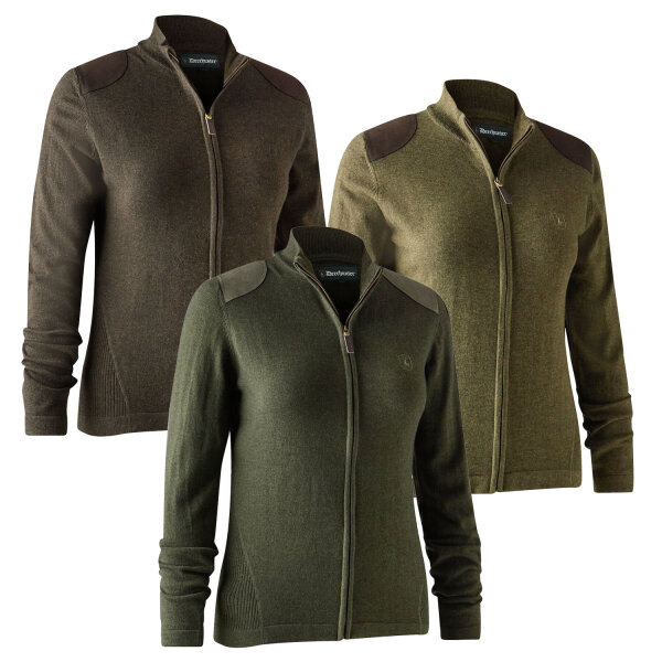 [AUSLAUF] Deerhunter Lady Damen Darlington Strick-Cardigan Jacke