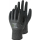 Leibw&auml;chter Basalt Noppen, Nylon-Spandex-Handschuh mit Nitril-Beschichtung, 1 Paar