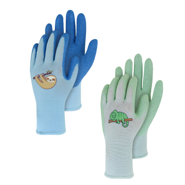 Kinder, Nylon-Handschuh mit Latex-Beschichtung, 1 Paar