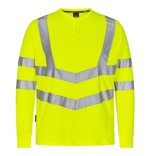 [AUSLAUF] Engel Safety Grandad Langarm-Shirt
