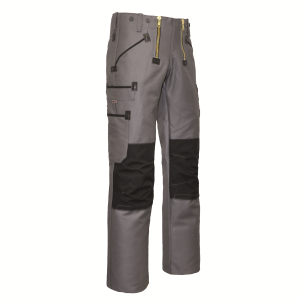 EIKO WRESTLER, Zunfthose Doppelpilot Linie 86ST grau 27