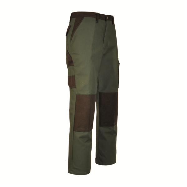 EIKO Bundhose Canvas Powerline grün/schwarz 56