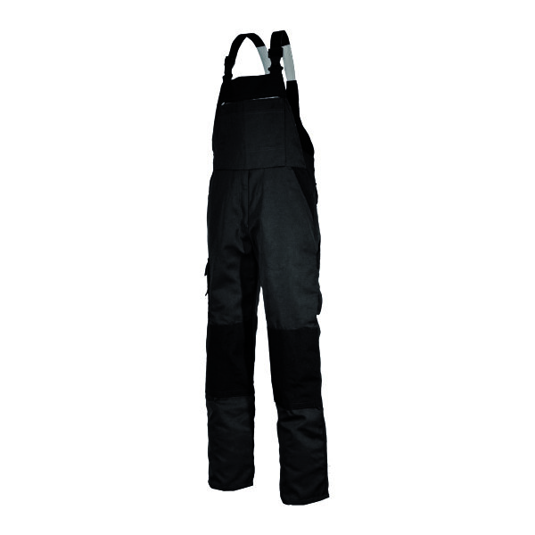 EIKO Latzhose Canvas Powerline schwarz 102