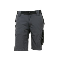 U-Power Workwear Shorts Mercury Asphalt Grey