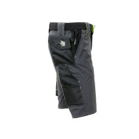 U-Power Workwear Shorts Mercury Asphalt Grey/Green