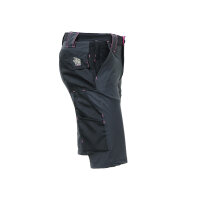 U-Power Workwear Damen Shorts Mercury Lady Grey Fucsia
