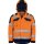 Winter-Arbeitsjacke Warnschutz Orange/Marine