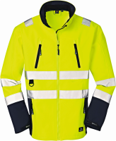 4PROTECT® Warnschutz-Softshelljacke PITTSBURGH