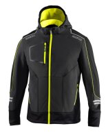 Sparco Workwear Softshelljacke YORK grau/gelb
