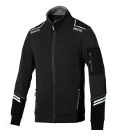 Sparco Workwear Full-Zip-Sweatshirt ALABAMA schwarz/grau