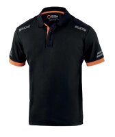 Sparco Workwear Poloshirt TOLEDO schwarz/orange