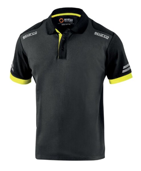 Sparco Workwear Poloshirt TOLEDO grau/gelb