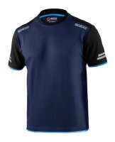 [Abverkauf] Sparco Workwear T-Shirt TUCSON navy/royalblau