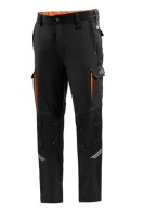 Sparco Workwear Stretch-Arbeitshose OREGON schwarz/orange