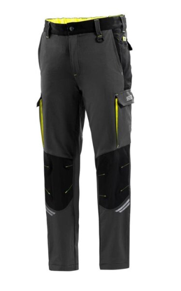 Sparco Workwear Stretch-Arbeitshose OREGON grau/gelb