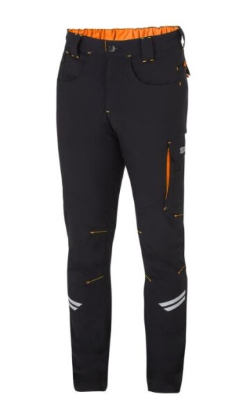 Sparco Workwear Stretch-Arbeitshose KANSAS schwarz/orange