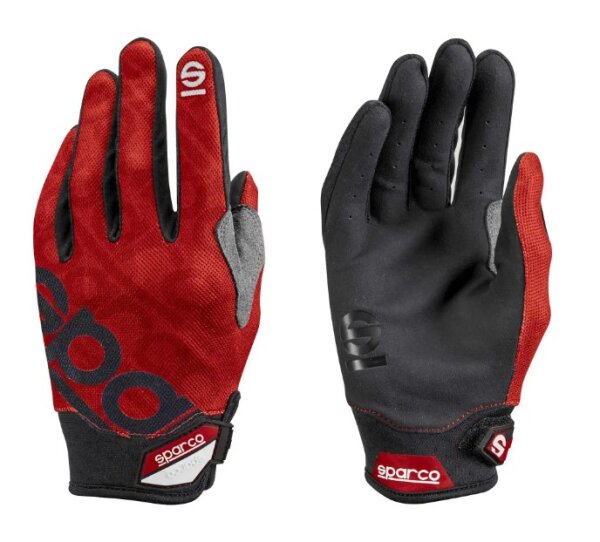 Sparco Mechaniker-Handschuh MECA III rot