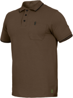 Leibwächter Flex-Line Polo-Shirt Jens haselnuss