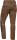 Leibwächter Flex-Line Damen Bundhose ohne Knietaschen haselnuss/schwarz