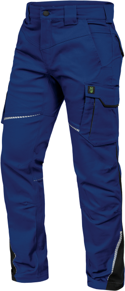 Leibwächter Flex-Line Bundhose ohne Knietaschen kornblau/schwarz