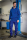 Leibwächter Flex-Line Bundhose ohne Knietaschen kornblau/schwarz