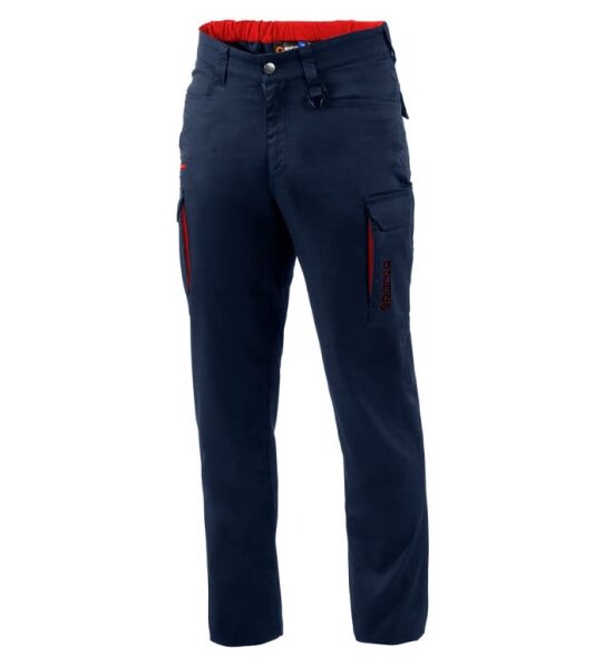 Sparco Workwear Cargohose VERMONT navy/rot