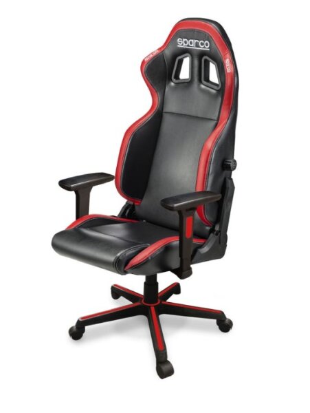 Sparco Bürostuhl Gaming-Stuhl ICON schwarz/rot