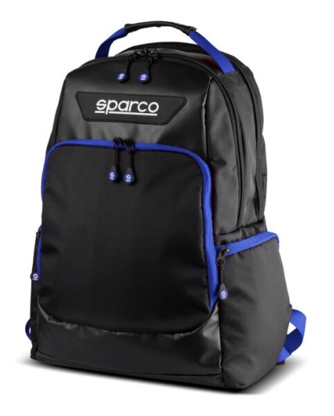 Sparco Rucksack Superstage schwarz/blau
