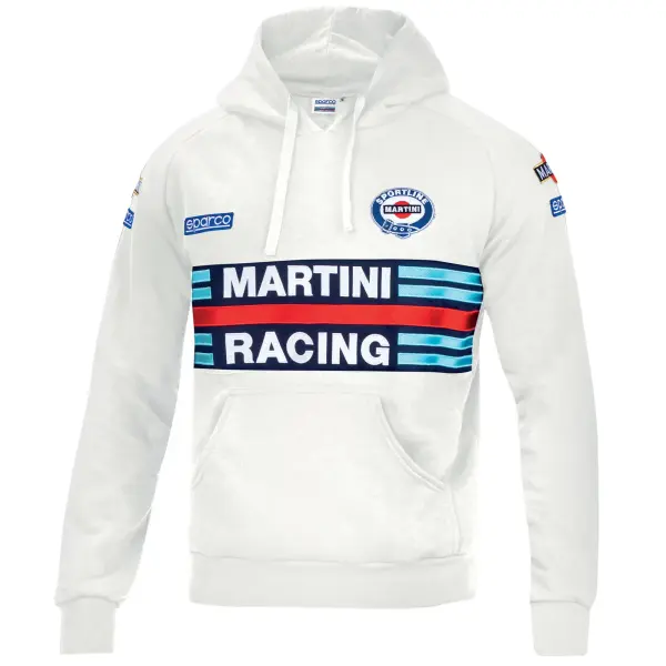 Sparco Martini Racing HOODIE REPLICA Weiß