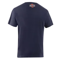 Sparco Martini Racing T-SHIRT TOP STRIPES Marineblau