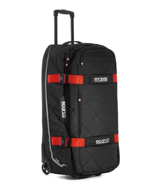 Sparco Reise-Trolley TOUR schwarz/rot