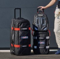 Sparco Reise-Trolley TOUR schwarz/rot Martini Racing