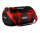 Sparco Sporttasche / Duffle Bag Dakar klein schwarz/rot