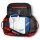 Sparco Sporttasche / Duffle Bag Dakar klein schwarz/rot