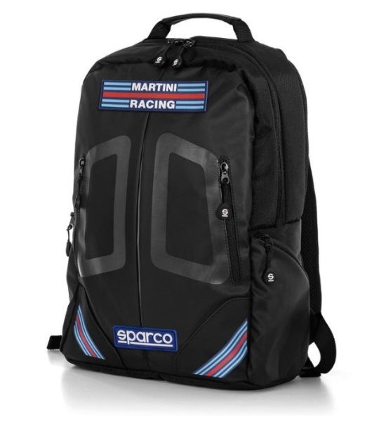 Sparco Rucksack Stage schwarz Martini Racing