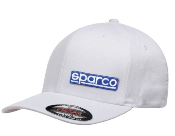 Sparco CAP FLEXFIT weiß