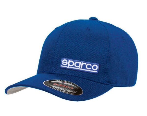 Sparco CAP FLEXFIT azurblau