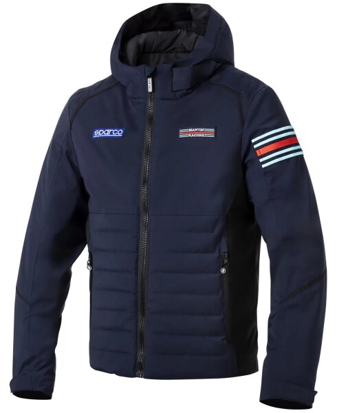 Sparco Martini Racing WINTERJACKE Marineblau