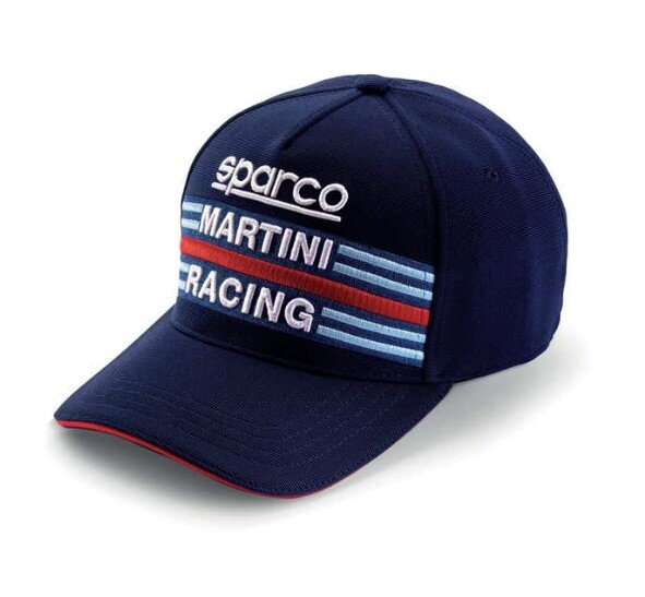 Sparco Martini Racing Sweat à Capuche Zippé – 100% Coton, Style Course Légendaire Mixte