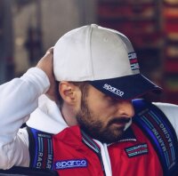 Sparco CAP SIDE LOGO weiß Martini Racing