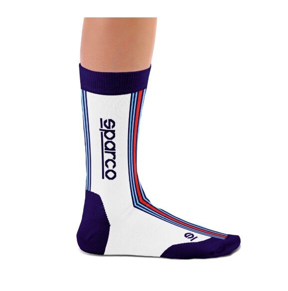 Sparco ICONIC SOCKS weiß Socken Martini Racing