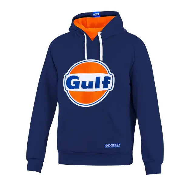 Sparco Gulf HOODIE BRAND Marineblau