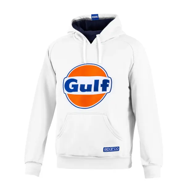 Sparco Gulf HOODIE BRAND Weiß