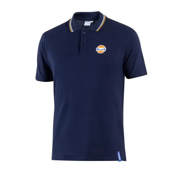 Sparco Gulf POLO PIQUET Marineblau