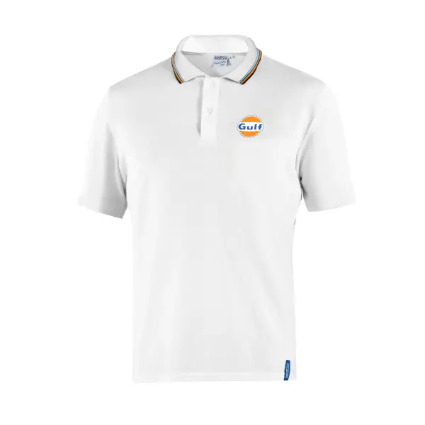 Sparco Gulf POLO PIQUET Weiß