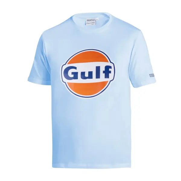 Sparco Gulf T-SHIRT BRAND Hellblau